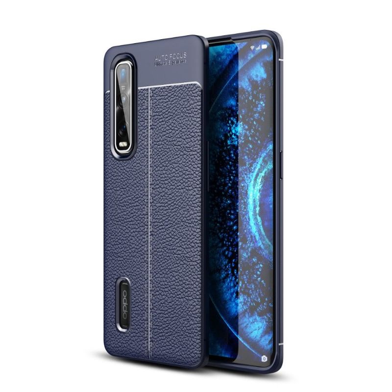 Cover Oppo Find X2 Pro Finishing Gel I Kunstlæder