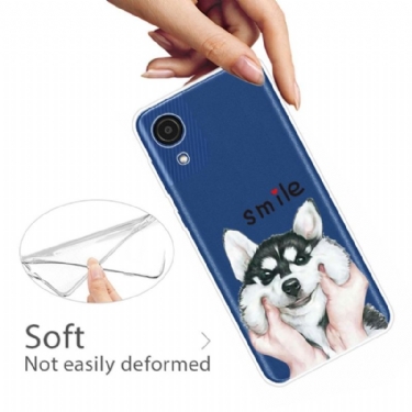 Cover Samsung Galaxy A03 Core Anti-fald Smile Dog