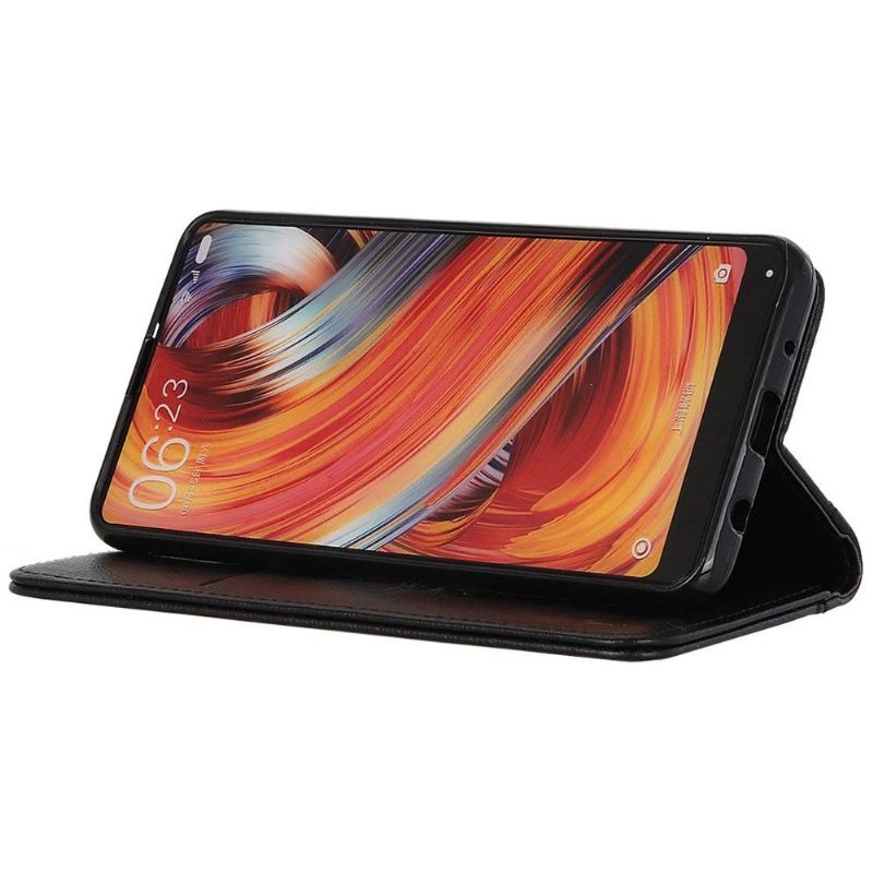 Etui Samsung Galaxy A03 Core Flip Cover Sylvester Folio I Imiteret Læder