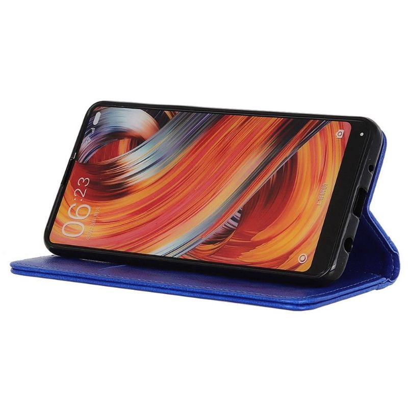 Etui Samsung Galaxy A03 Core Flip Cover Sylvester Folio I Imiteret Læder