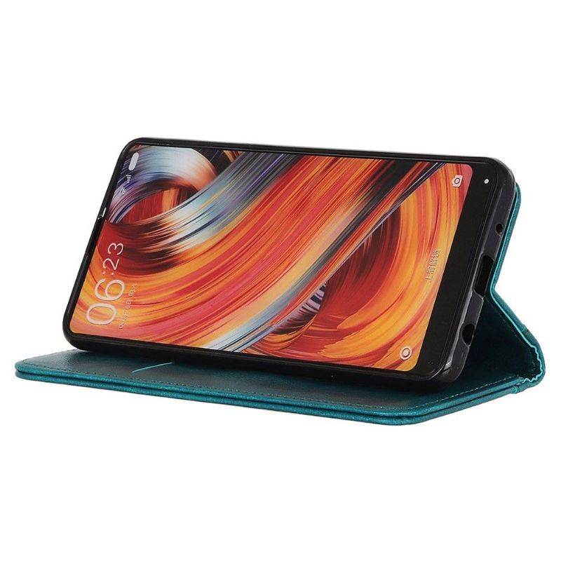 Etui Samsung Galaxy A03 Core Flip Cover Sylvester Folio I Imiteret Læder