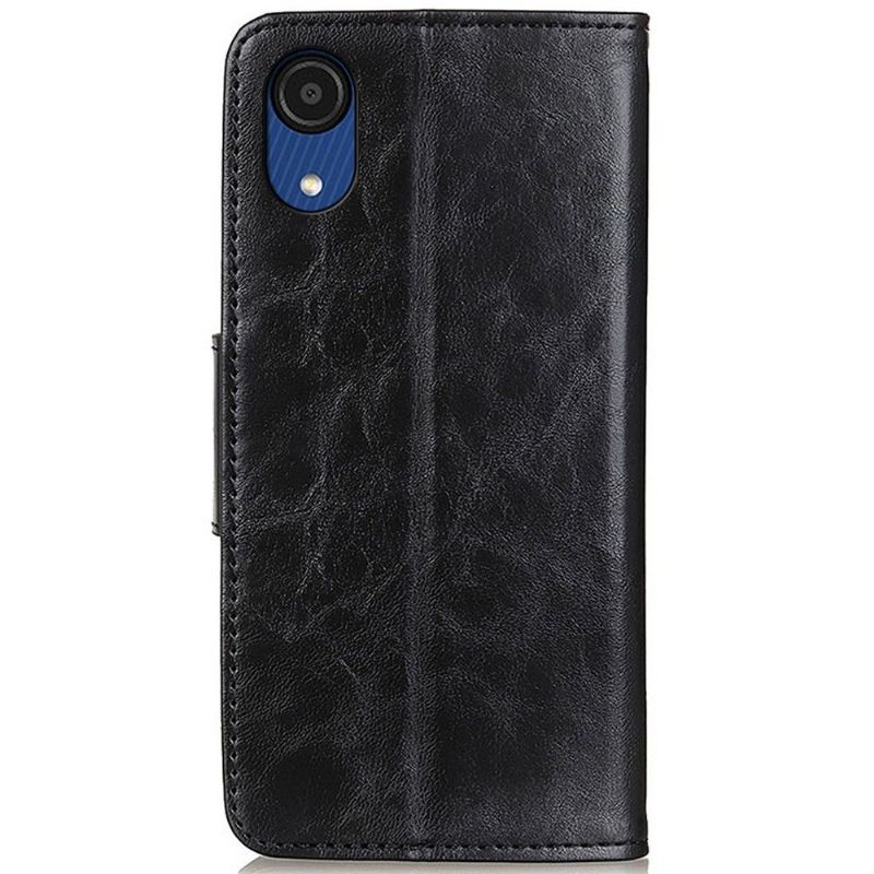 Etui Samsung Galaxy A03 Core Hemming Edouard Classic Imiteret Læder