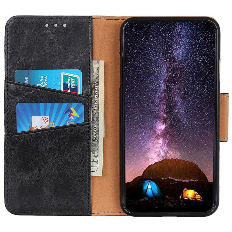 Etui Samsung Galaxy A03 Core Hemming Edouard Classic Imiteret Læder