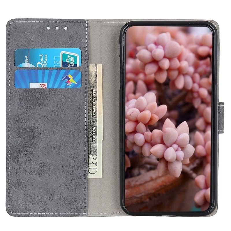 Flip Cover Samsung Galaxy A03 Core Anti-fald Cyrius Kunstlæder Vintage