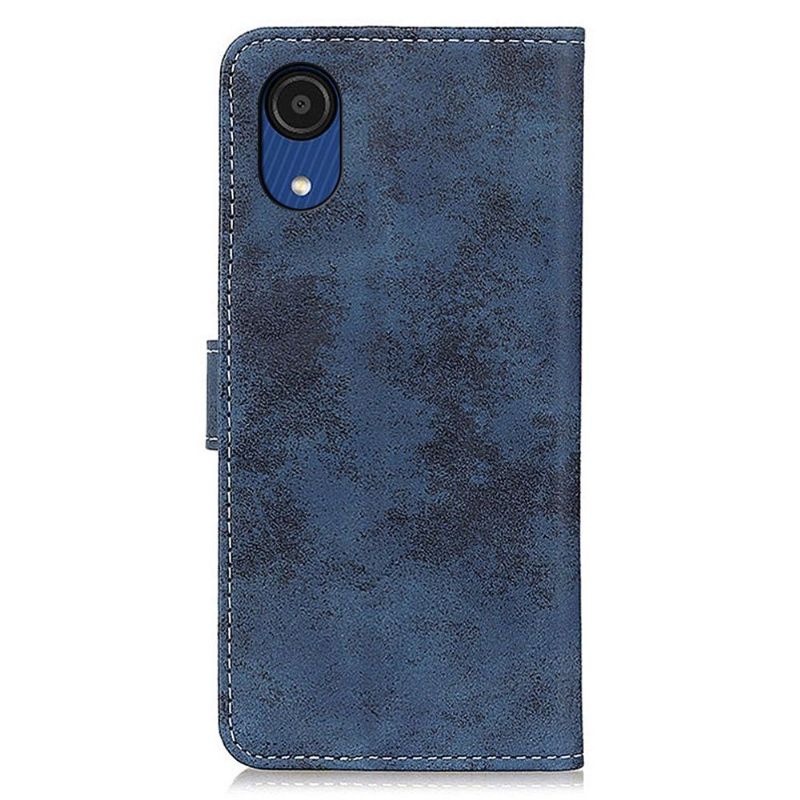 Flip Cover Samsung Galaxy A03 Core Anti-fald Cyrius Kunstlæder Vintage