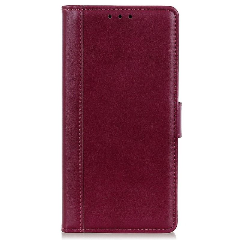 Flip Cover Samsung Galaxy A03 Core Anti-fald Læder Cover Cerena Folio Imiteret Læder