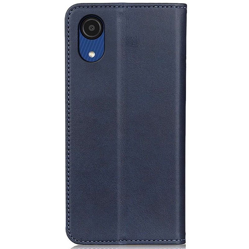 Flip Cover Samsung Galaxy A03 Core Anti-fald Læder Cover Simone Flip Aged Kunstlæder