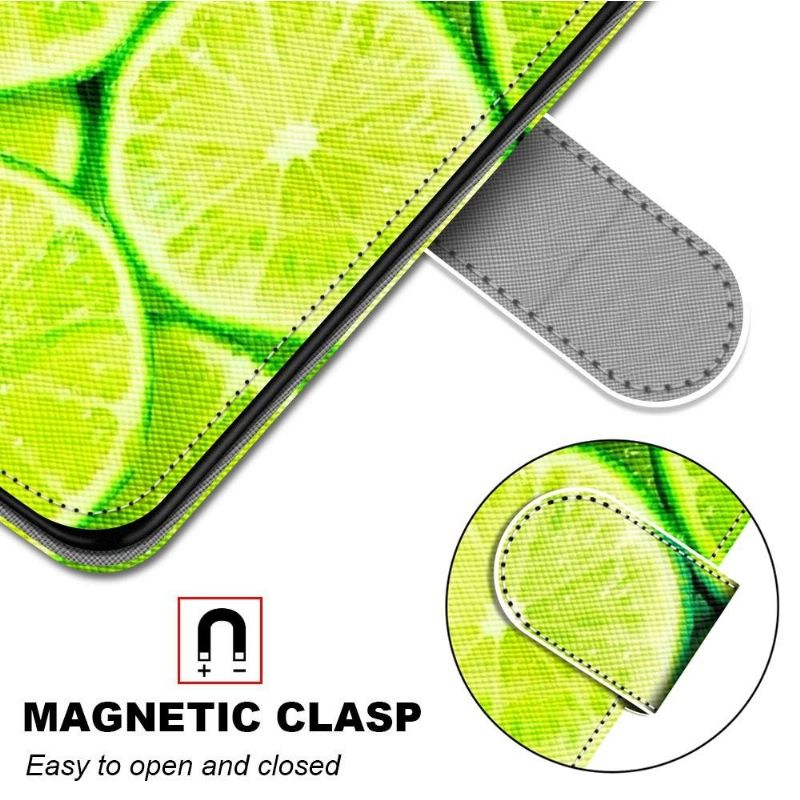 Flip Cover Samsung Galaxy A03 Core Hemming Citron