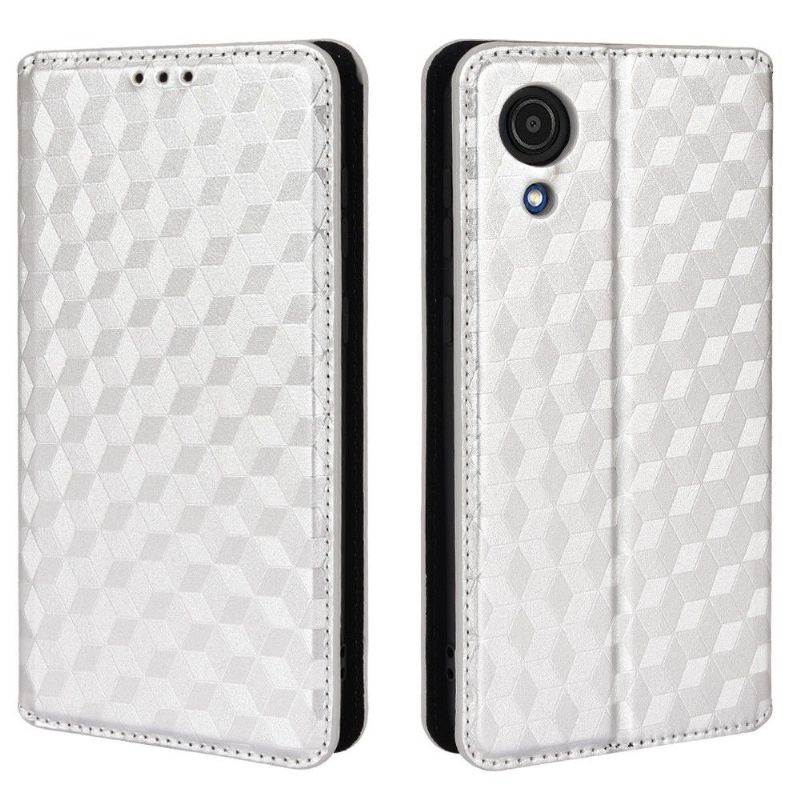 Flip Cover Samsung Galaxy A03 Core Læder Cover Designgeometri