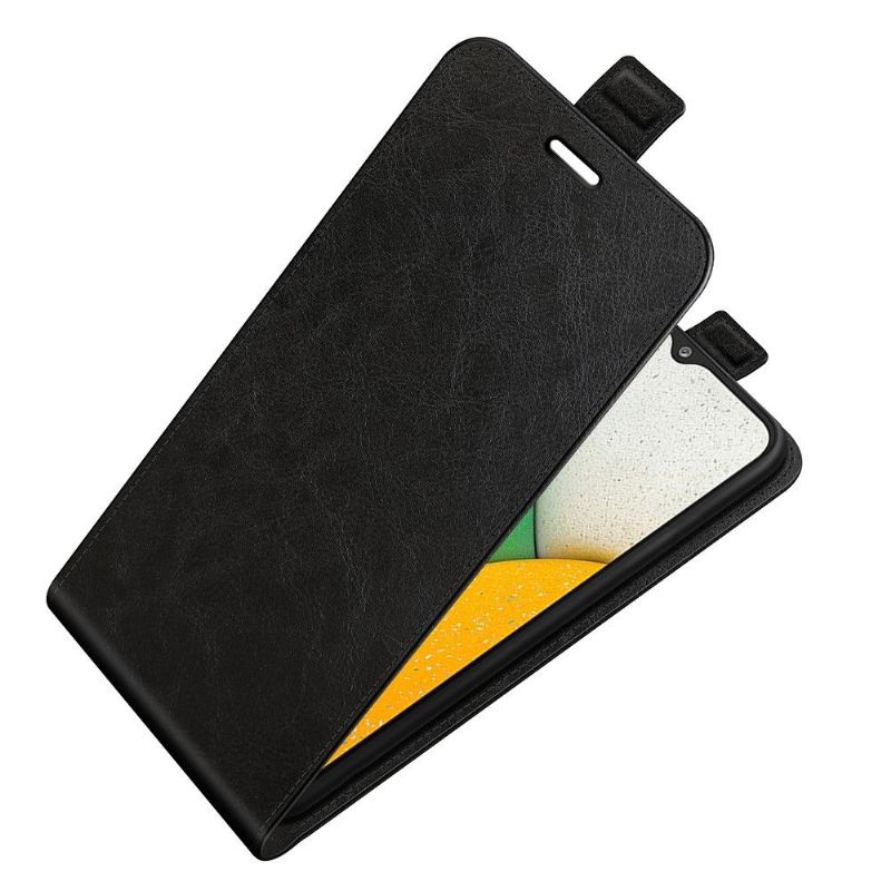 Flip Cover Samsung Galaxy A03 Core Læder Cover Lodret Kunstlæder