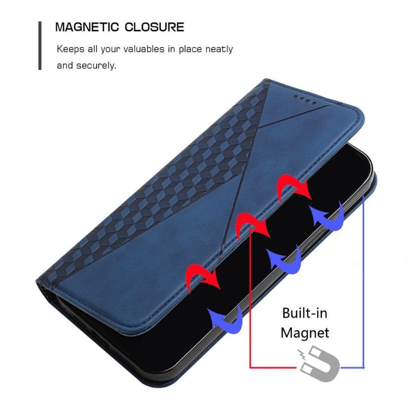 Læder Cover Samsung Galaxy A03 Core Original Terninggeometri