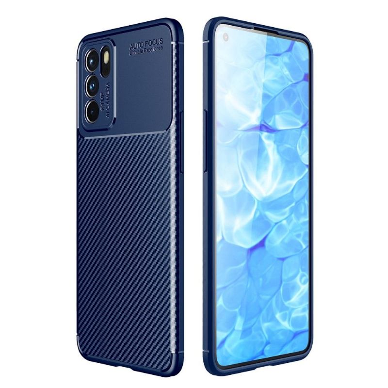 Cover Oppo Reno 6 5G Carbon Fiber Style