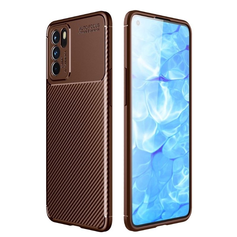 Cover Oppo Reno 6 5G Carbon Fiber Style