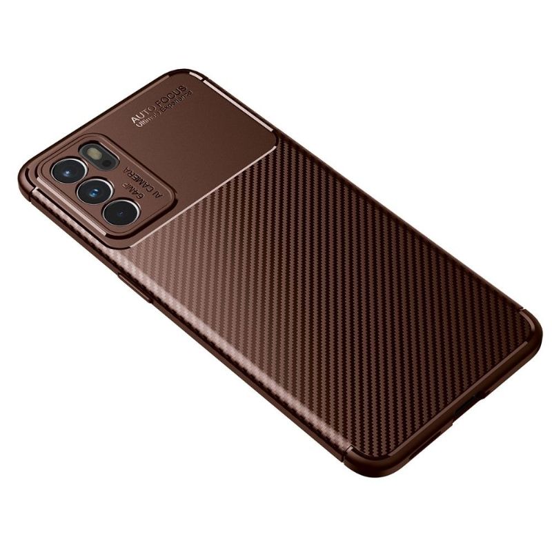 Cover Oppo Reno 6 5G Carbon Fiber Style