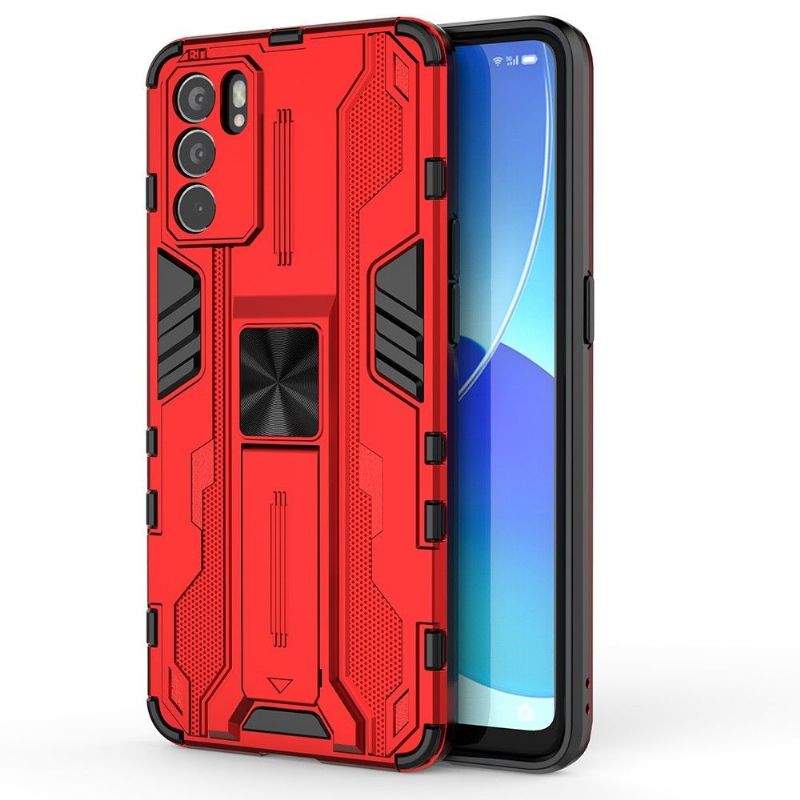 Cover Oppo Reno 6 5G Hemming Armor Series Support