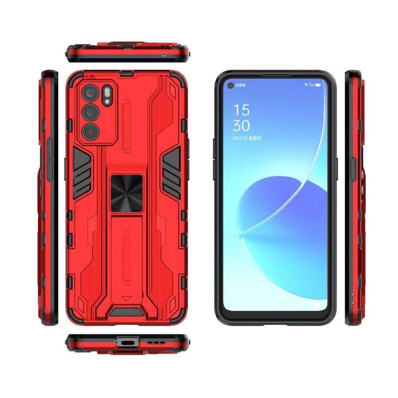 Cover Oppo Reno 6 5G Hemming Armor Series Support