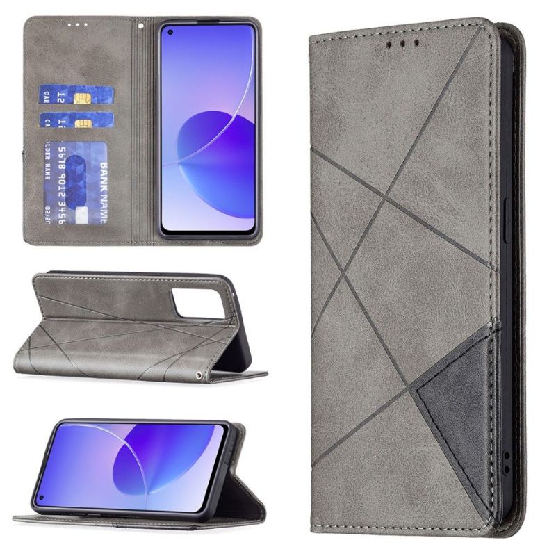 Flip Cover Oppo Reno 6 5G Anti-fald Célinia Style Læder Kortholder