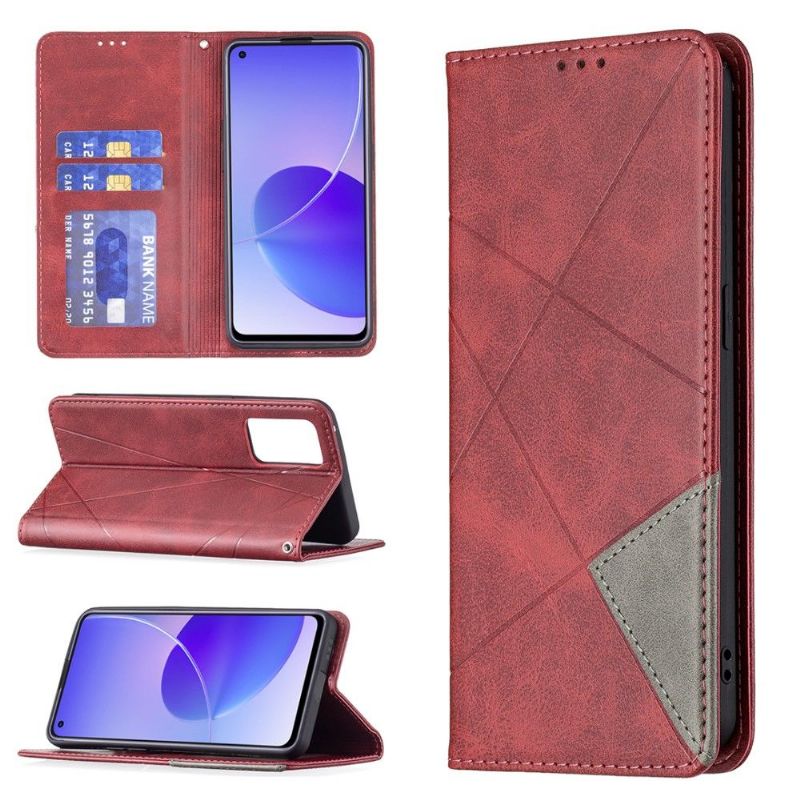 Flip Cover Oppo Reno 6 5G Anti-fald Célinia Style Læder Kortholder