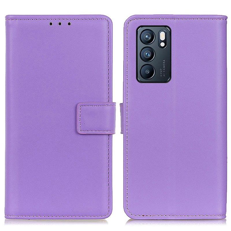 Flip Cover Oppo Reno 6 5G Basic Kunstlæder