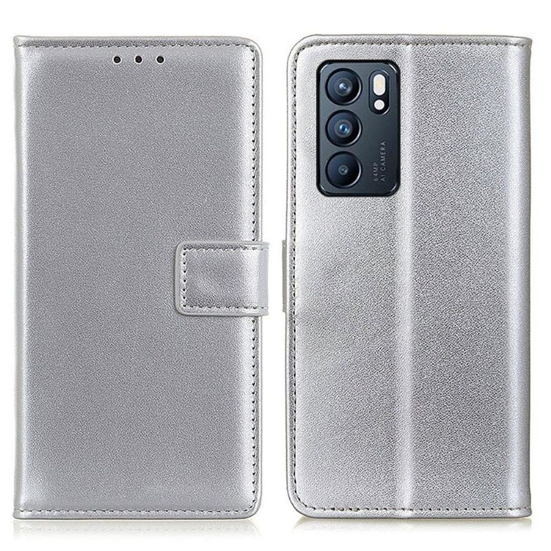 Flip Cover Oppo Reno 6 5G Basic Kunstlæder