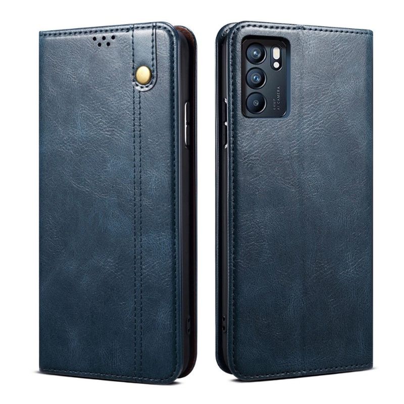 Flip Cover Oppo Reno 6 5G Ernestine Udsatte Sømme