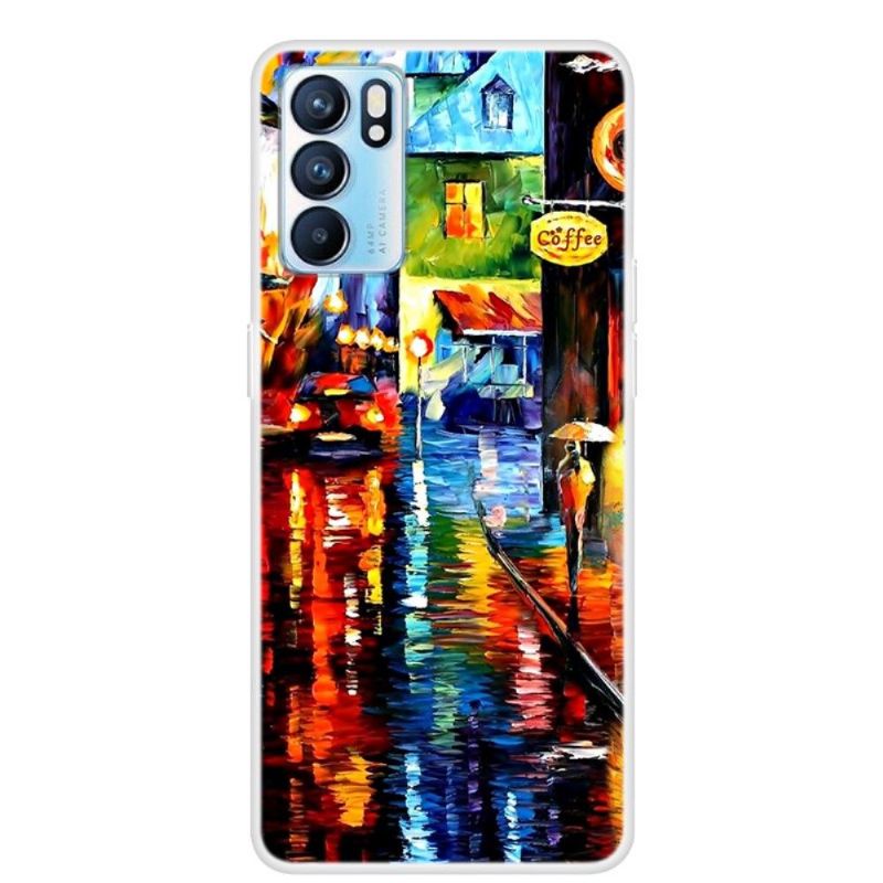 Mobilcover Oppo Reno 6 5G Original Kunstnerisk Maleri