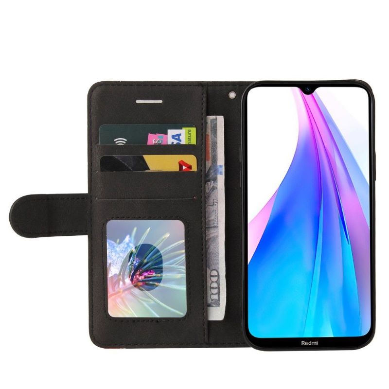 Flip Cover Xiaomi Redmi Note 8T Bicolor Kunstnerisk