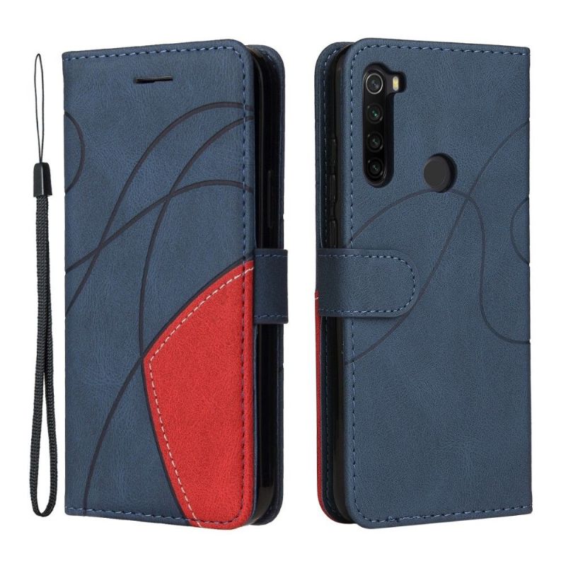 Flip Cover Xiaomi Redmi Note 8T Bicolor Kunstnerisk