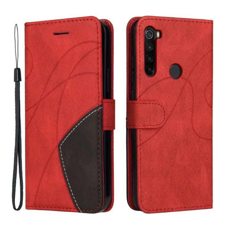 Flip Cover Xiaomi Redmi Note 8T Bicolor Kunstnerisk