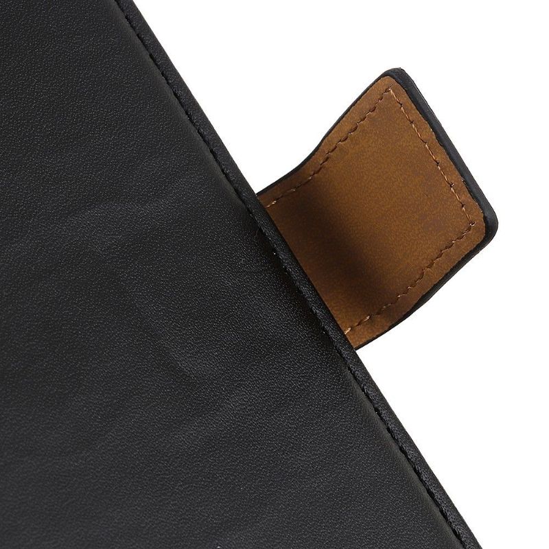 Flip Cover Xiaomi Redmi Note 8T Hemming Basic Imiteret Læder