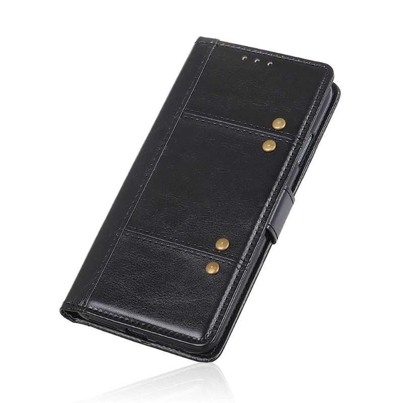 Flip Cover Xiaomi Redmi Note 8T Premium Med Nitter