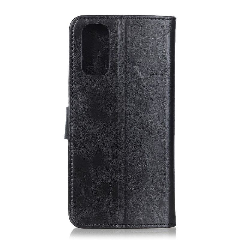 Læder Cover Poco M3 Original Melody Leather Effect Support Funktion