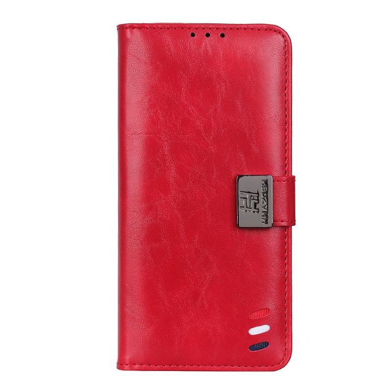 Læder Cover Poco M3 Original Melody Leather Effect Support Funktion