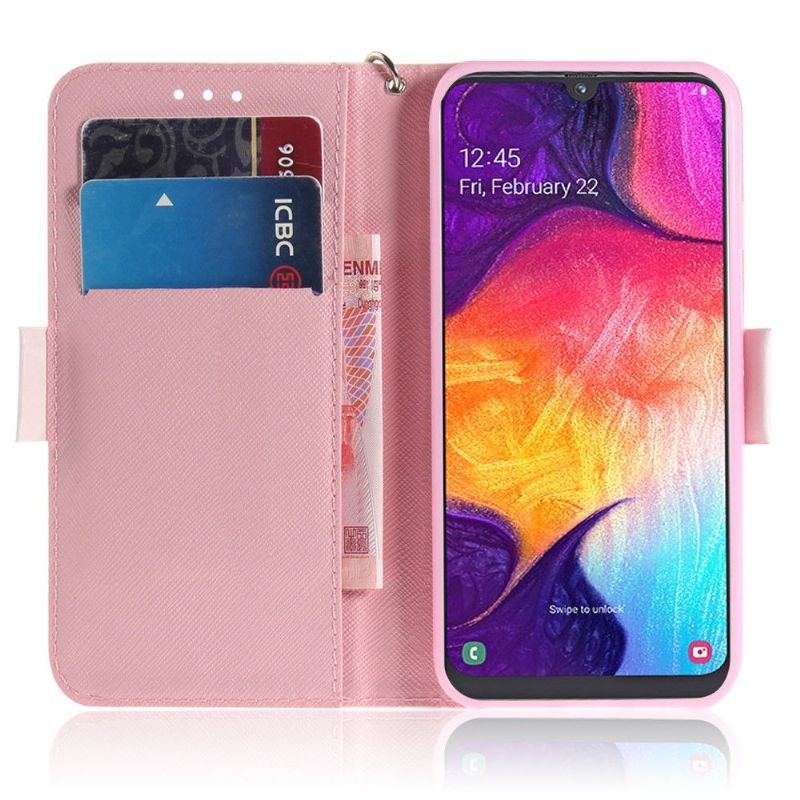 Case Samsung Galaxy A50 Original Med Snor Hælmønster