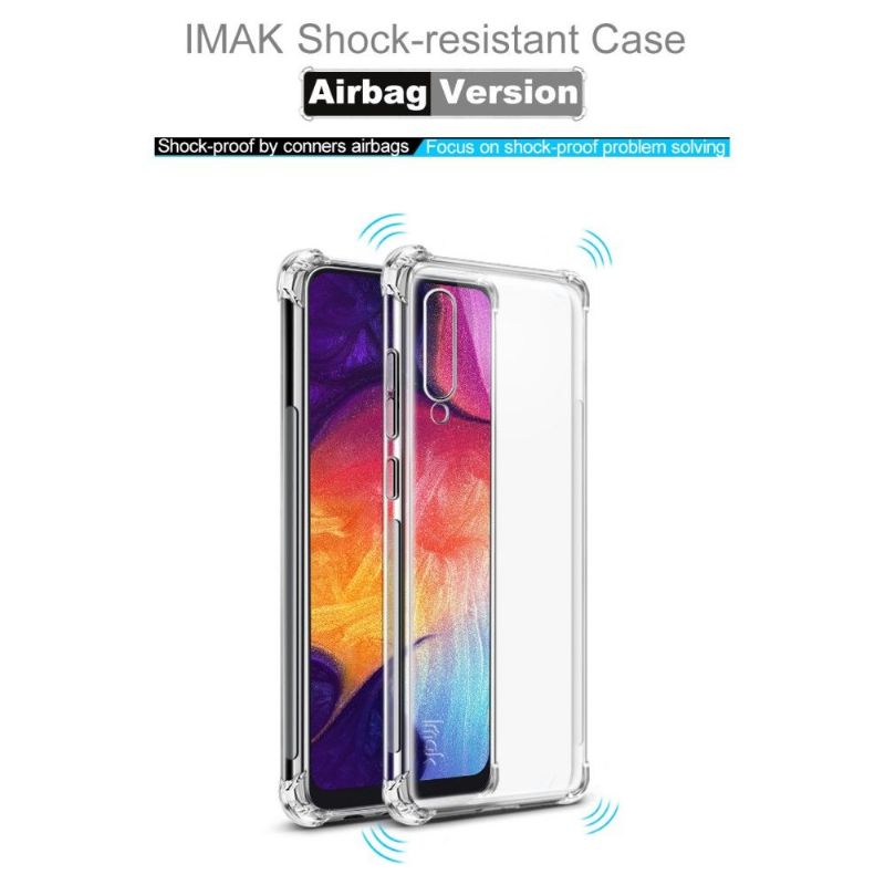 Cover Samsung Galaxy A50 Anti-fald Klassebeskyttelse - Klar