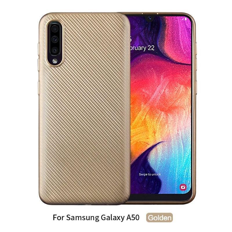 Cover Samsung Galaxy A50 Anti-fald Kulfiberbelægning