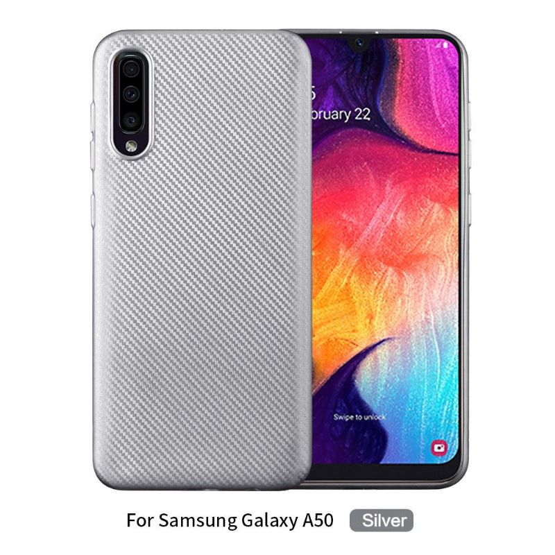 Cover Samsung Galaxy A50 Anti-fald Kulfiberbelægning