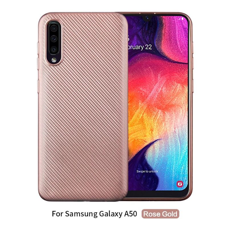 Cover Samsung Galaxy A50 Anti-fald Kulfiberbelægning