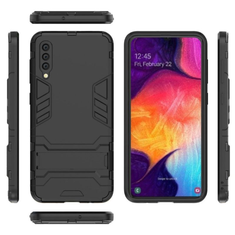 Cover Samsung Galaxy A50 Cool Guard Stødsikker Med Integreret Stativ