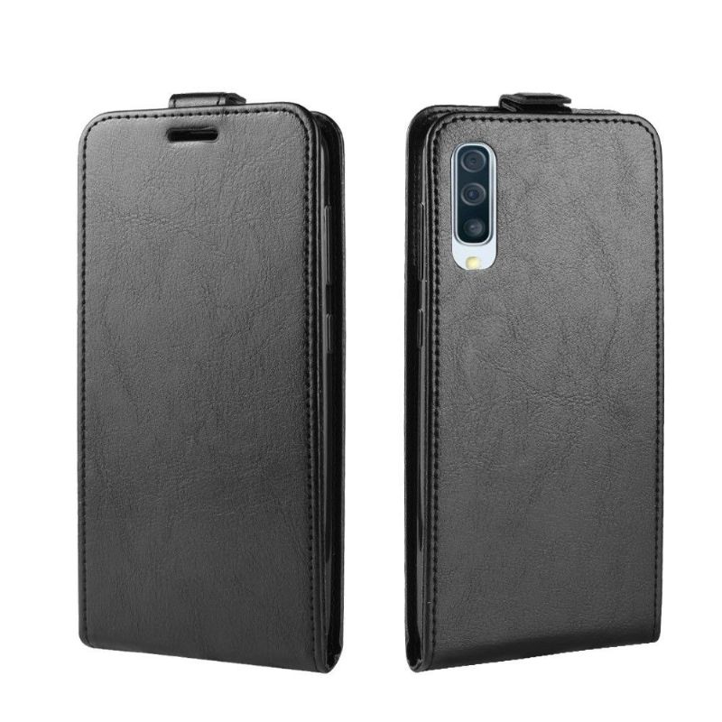 Etui Samsung Galaxy A50 Flip Cover Lodret Kunstlæder