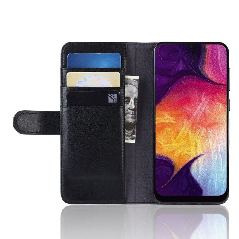 Etui Samsung Galaxy A50 Hemming Punge Etui Premium Læder