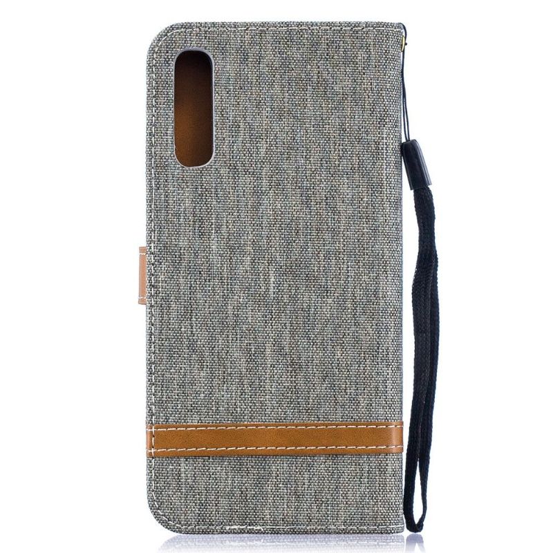 Etui Samsung Galaxy A50 Stof Cover Kortholder