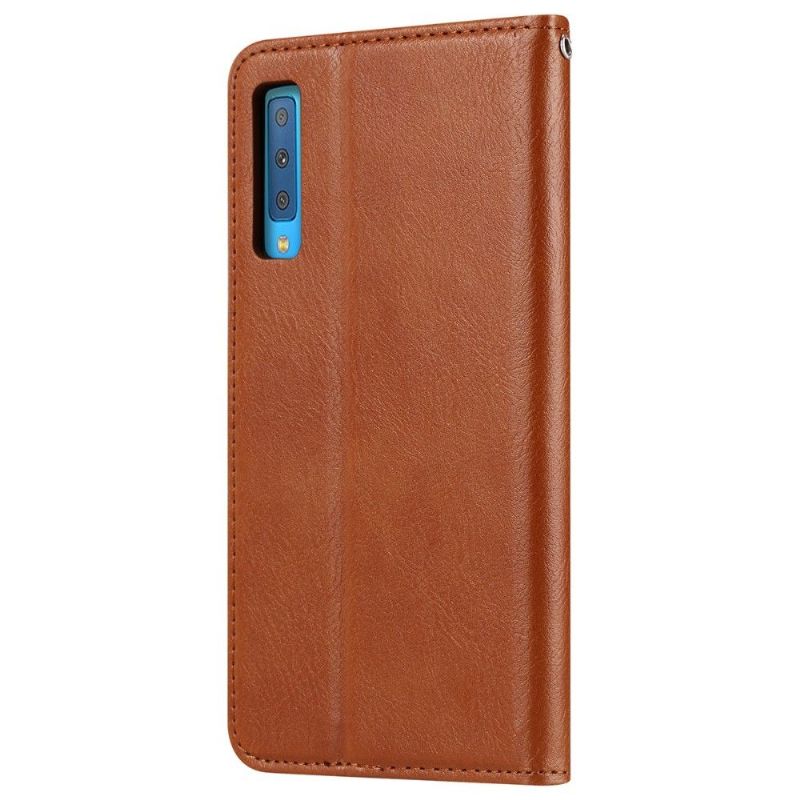 Flip Cover Samsung Galaxy A50 Hemming Stand Case Læder Kortholder