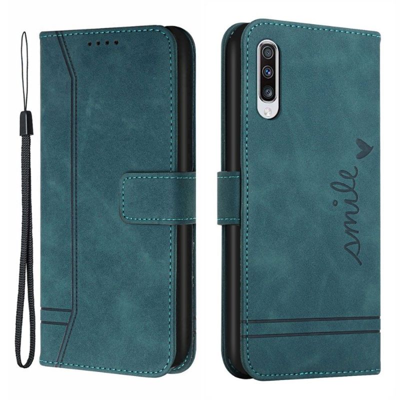 Flip Cover Samsung Galaxy A50 Smil Linjer