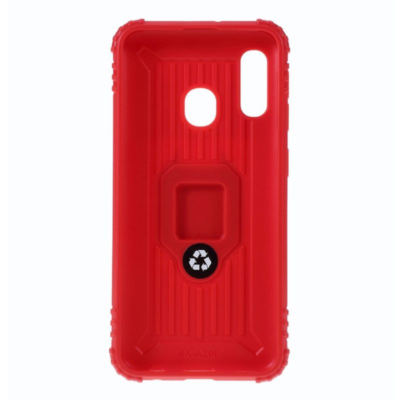 Cover Samsung Galaxy A20e Carbonlook Med Støttering