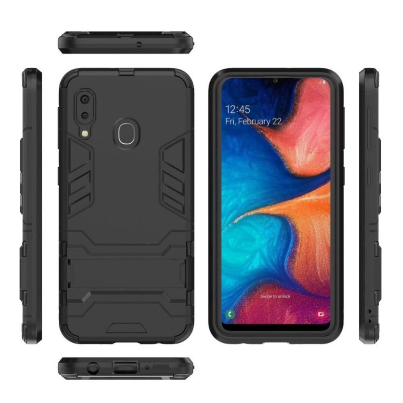 Cover Samsung Galaxy A20e Cool Guard Stødsikker Med Integreret Stativ