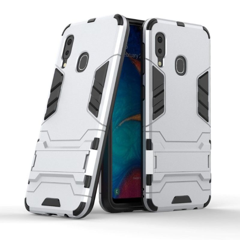 Cover Samsung Galaxy A20e Cool Guard Stødsikker Med Integreret Stativ