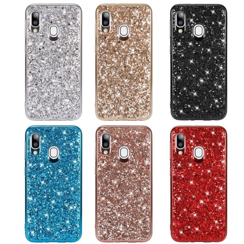 Cover Samsung Galaxy A20e Glamourøse Pailletter