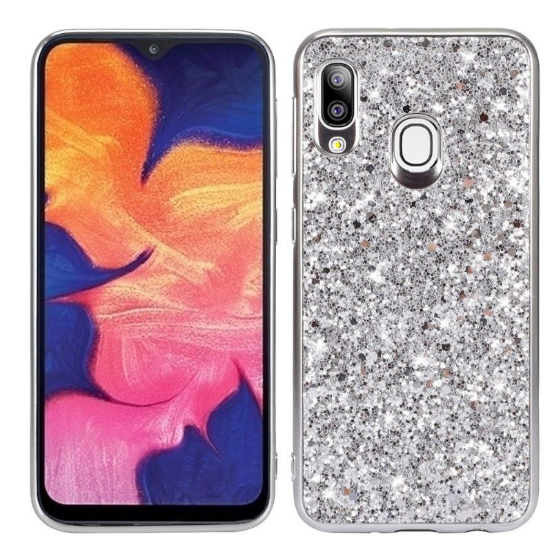 Cover Samsung Galaxy A20e Glamourøse Pailletter