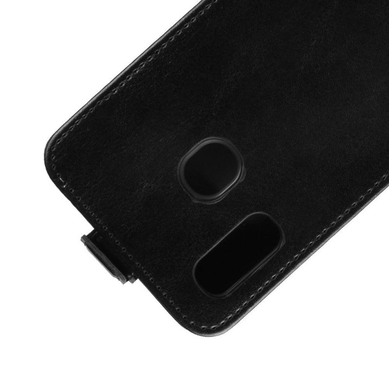 Etui Samsung Galaxy A20e Flip Cover Lodret Kunstlæder